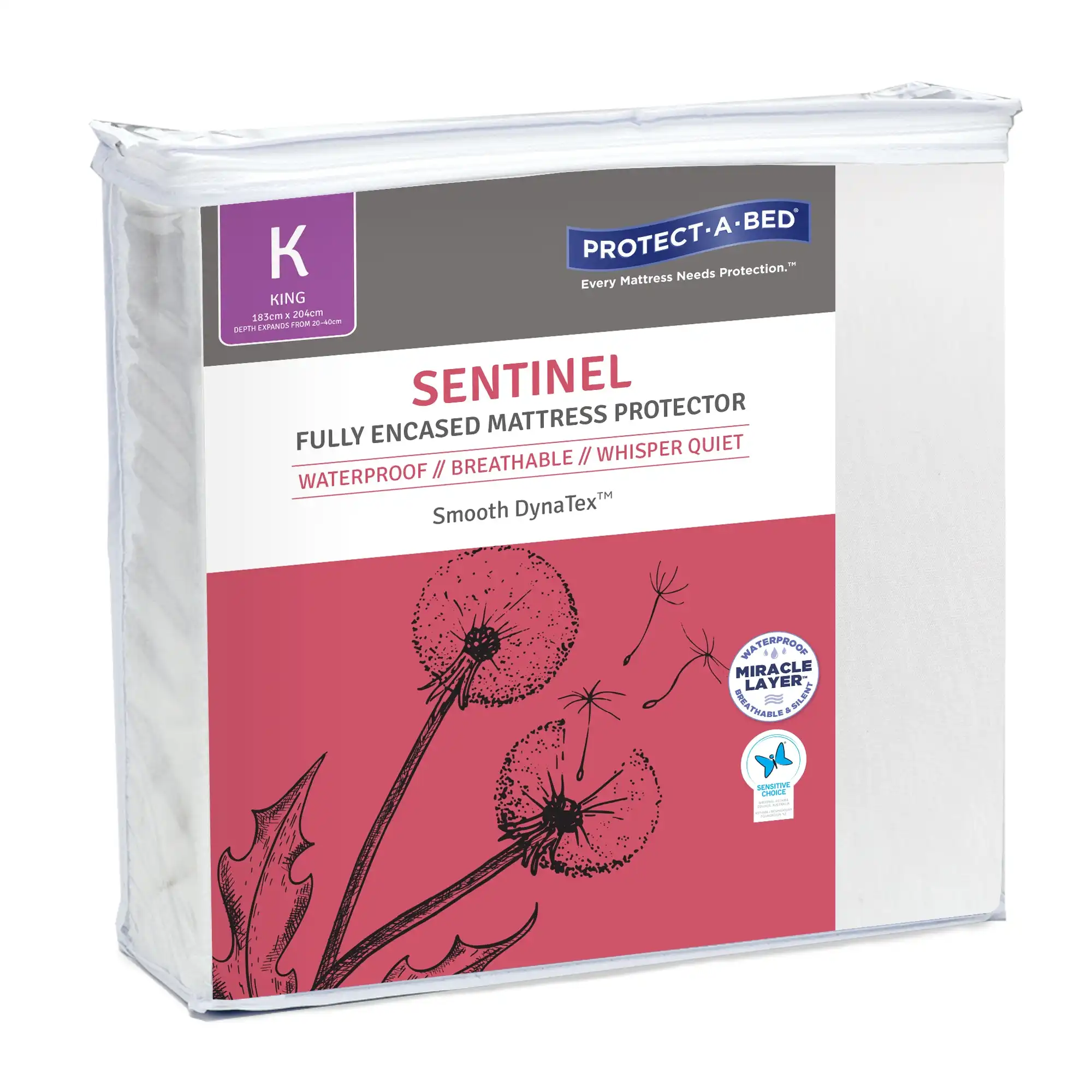 Protect A Bed Sentinel Encasement Waterproof Mattress & Pillow Protectors  ON SALE