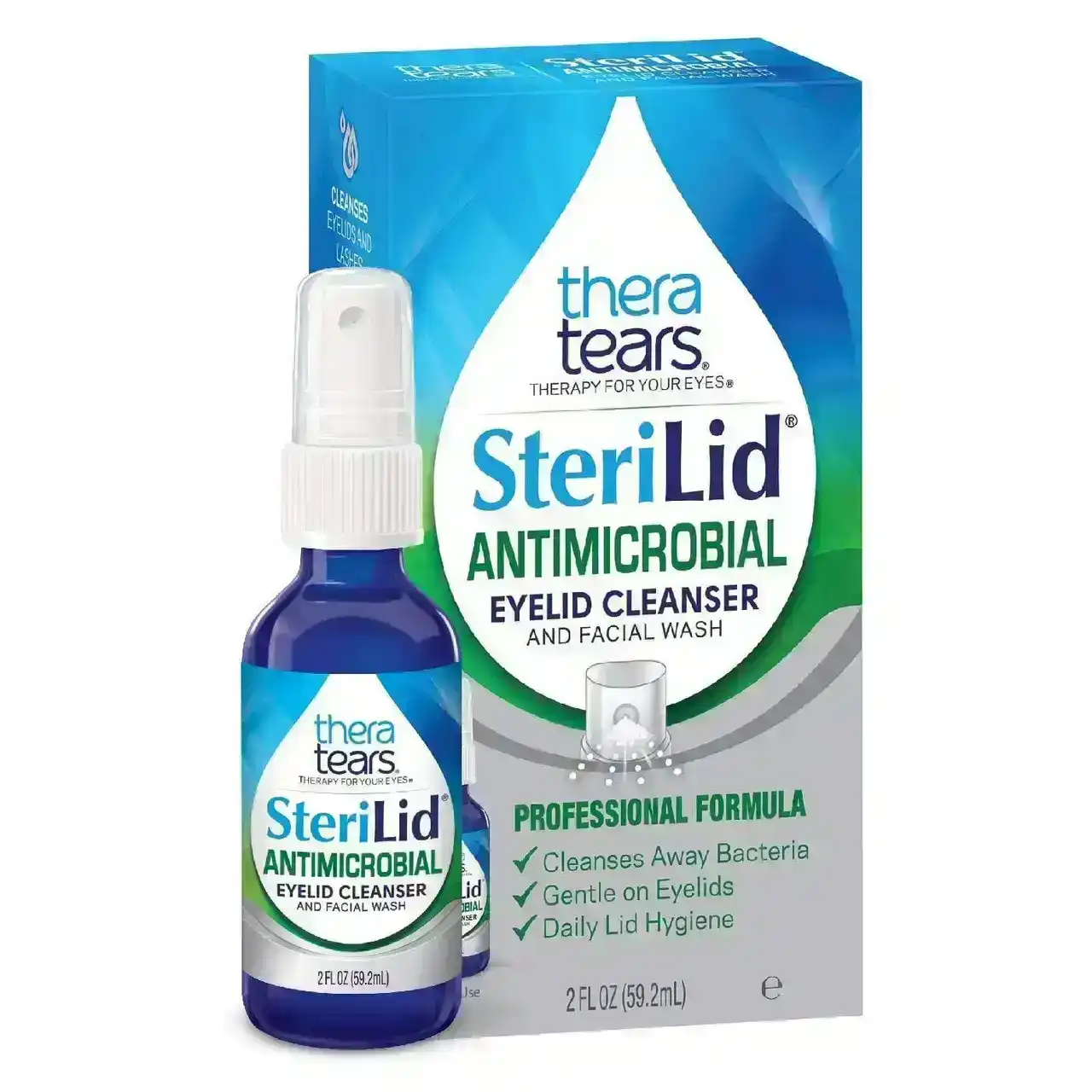TheraTears Sterilid Antimicrobial Eyelid Cleanser 59.2ml