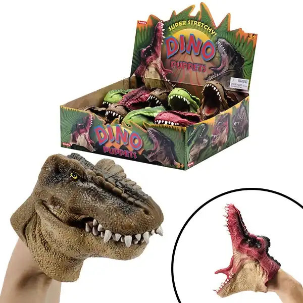 Schylling - Dinosaur Hand Puppets