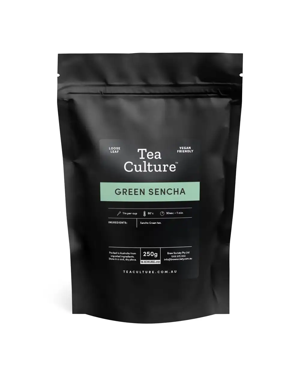 Tea Culture™ Green Sencha Loose Leaf 250g