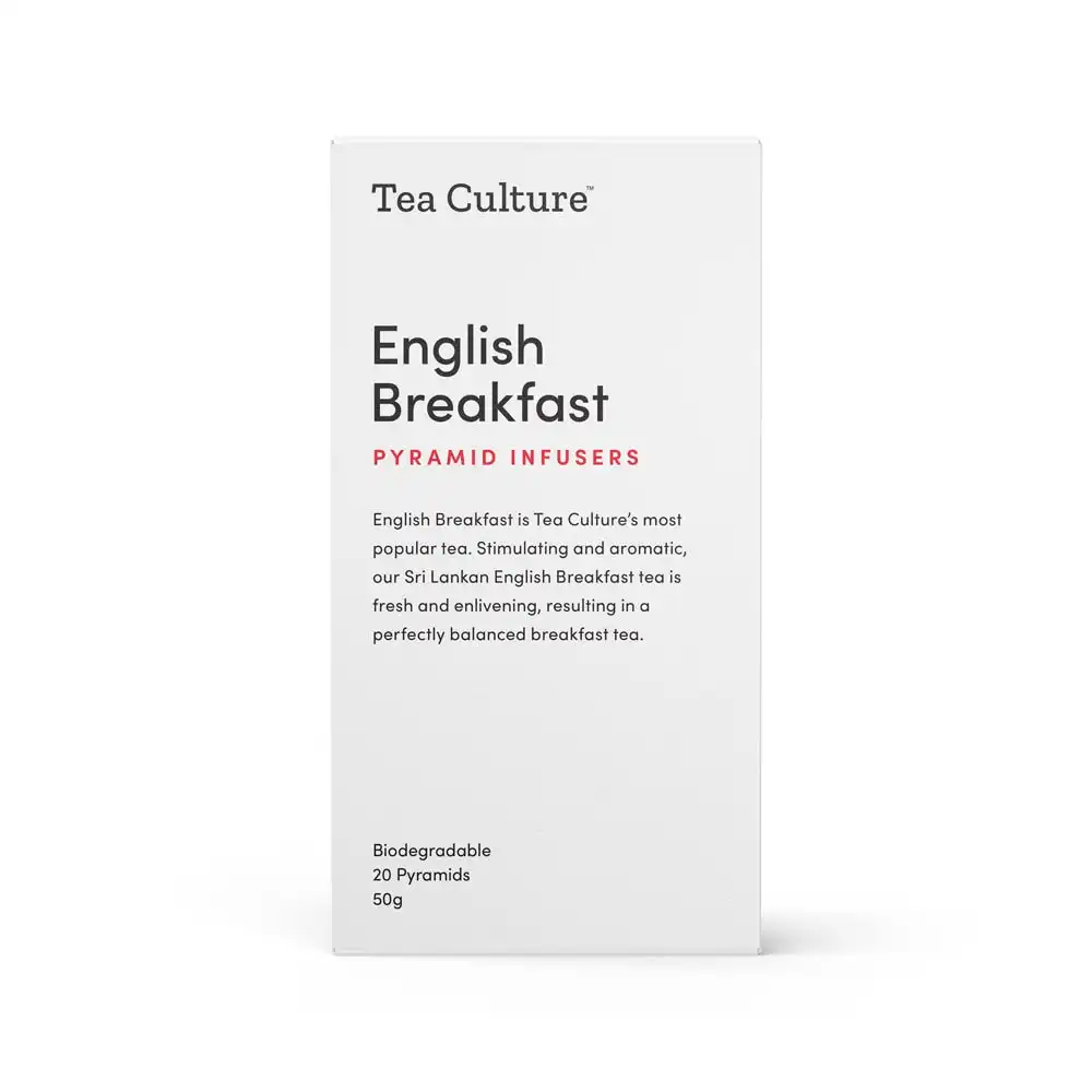 Tea Culture™ English Breakfast 20 Pyramid Infusers