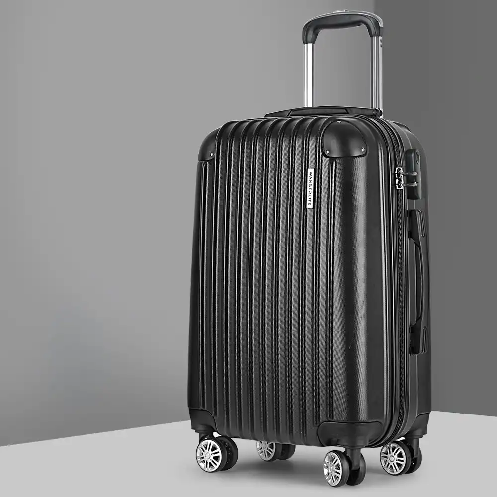 Wanderlite 20" Luggage Trolley Set Travel Suitcase