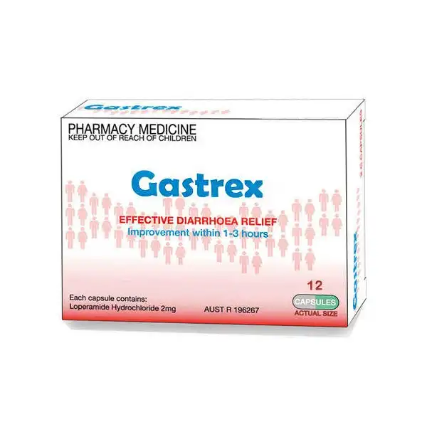GASTREX Cap 2mg Blister 12