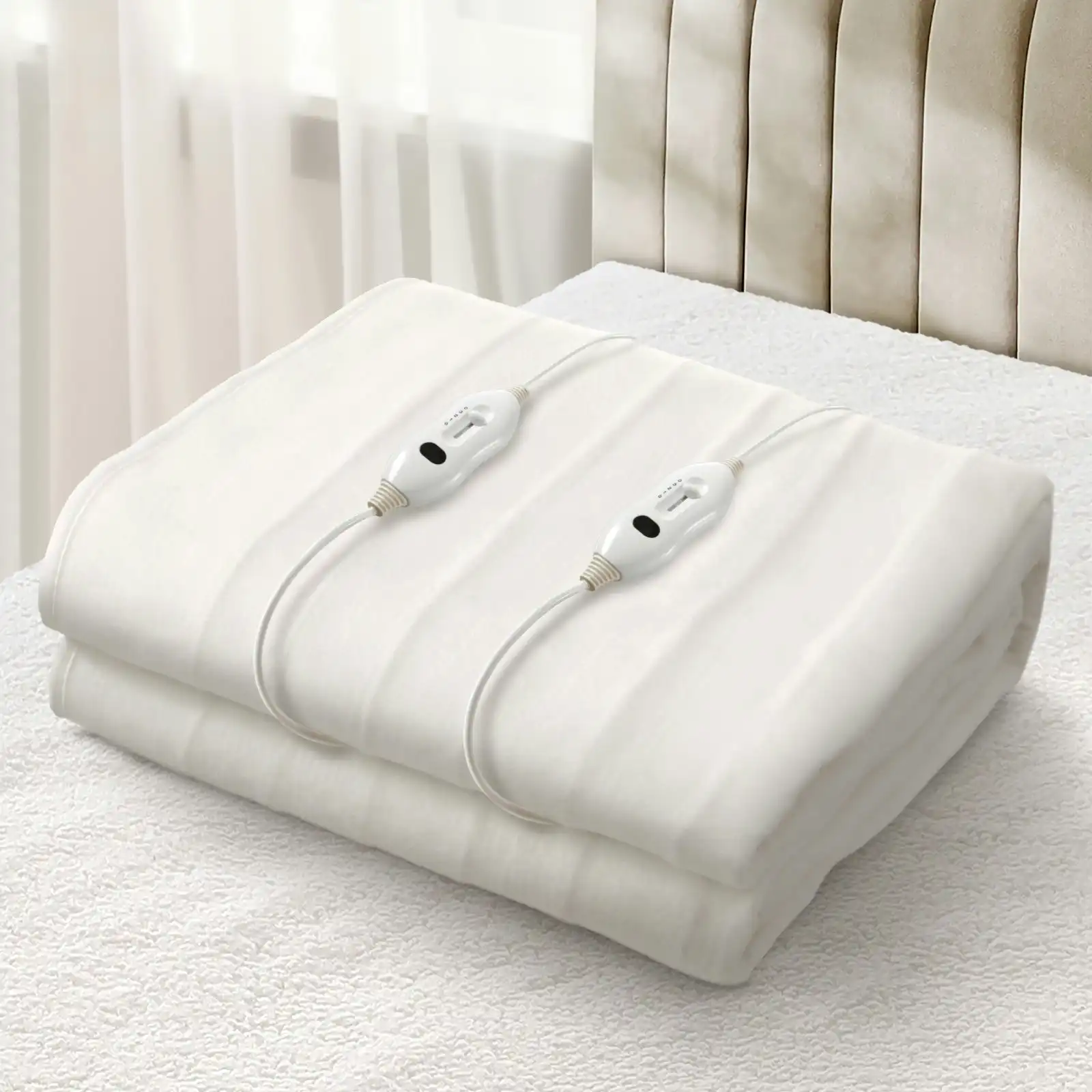 Bedra Electric Blanket Fully Fitted Polyester Winter Heated Underlay Double