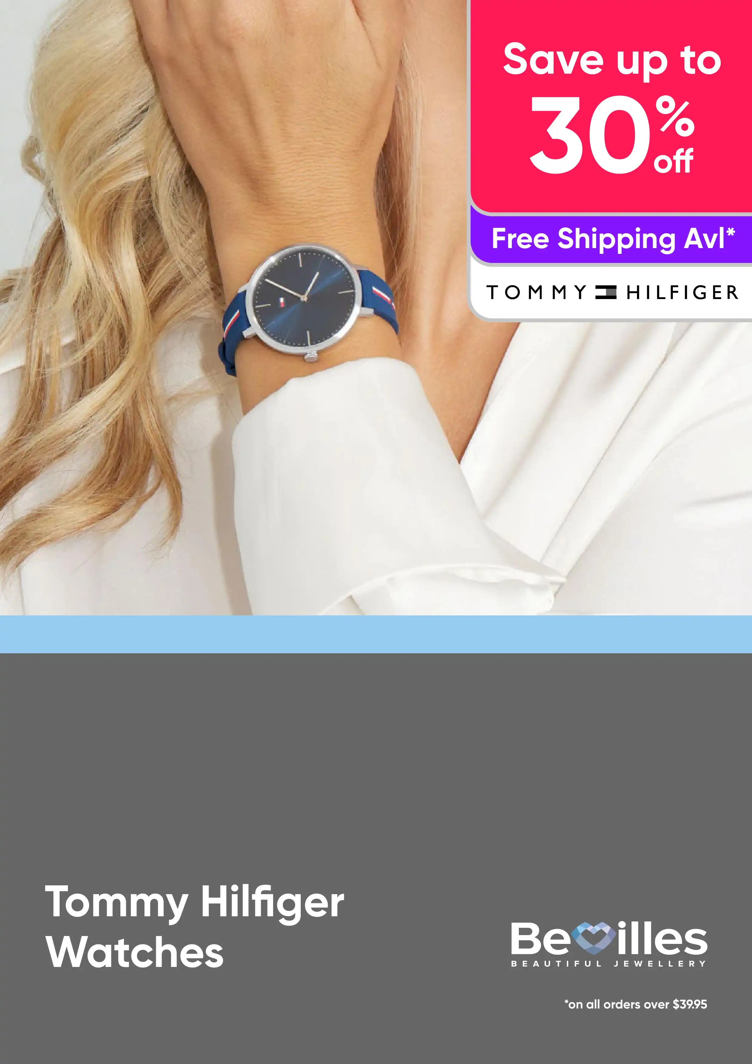 Tommy Hilfiger Watch Sale – up to 30% off