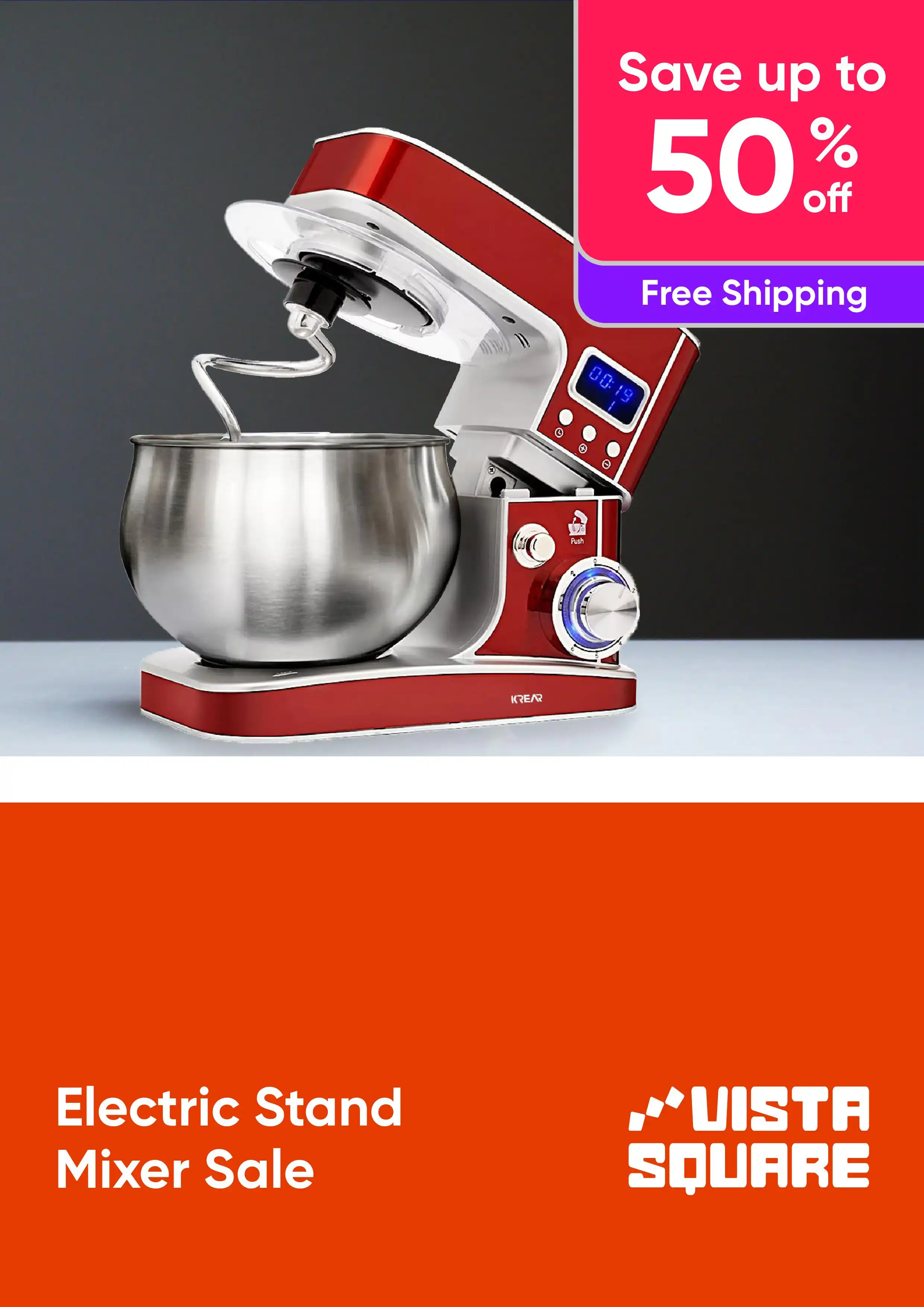 Kitchen Electric Stand Mixer Sale - Krear - up to 50% off