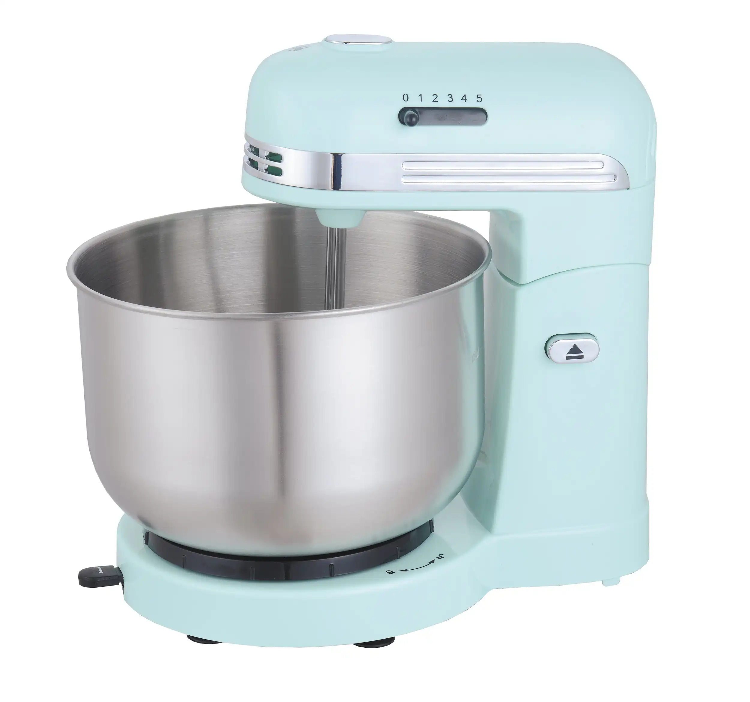 TODO 350W 5 Speed Electric Stand Mixer W/ 3.5L Stainless Steel Bowl Retro Blue T-Sm780