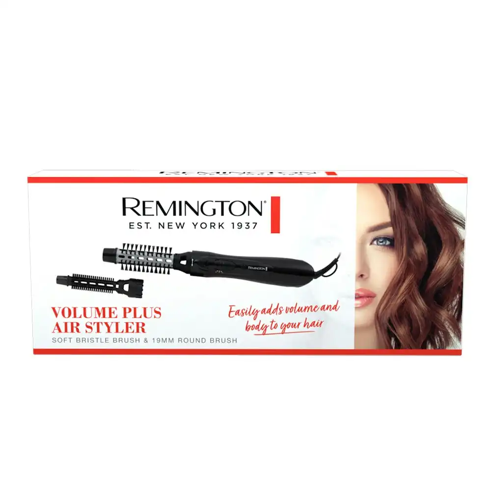 Remington 500W Volume Plus Air Salon Ceramic Heated Blow Dry Bristle Hair Brush