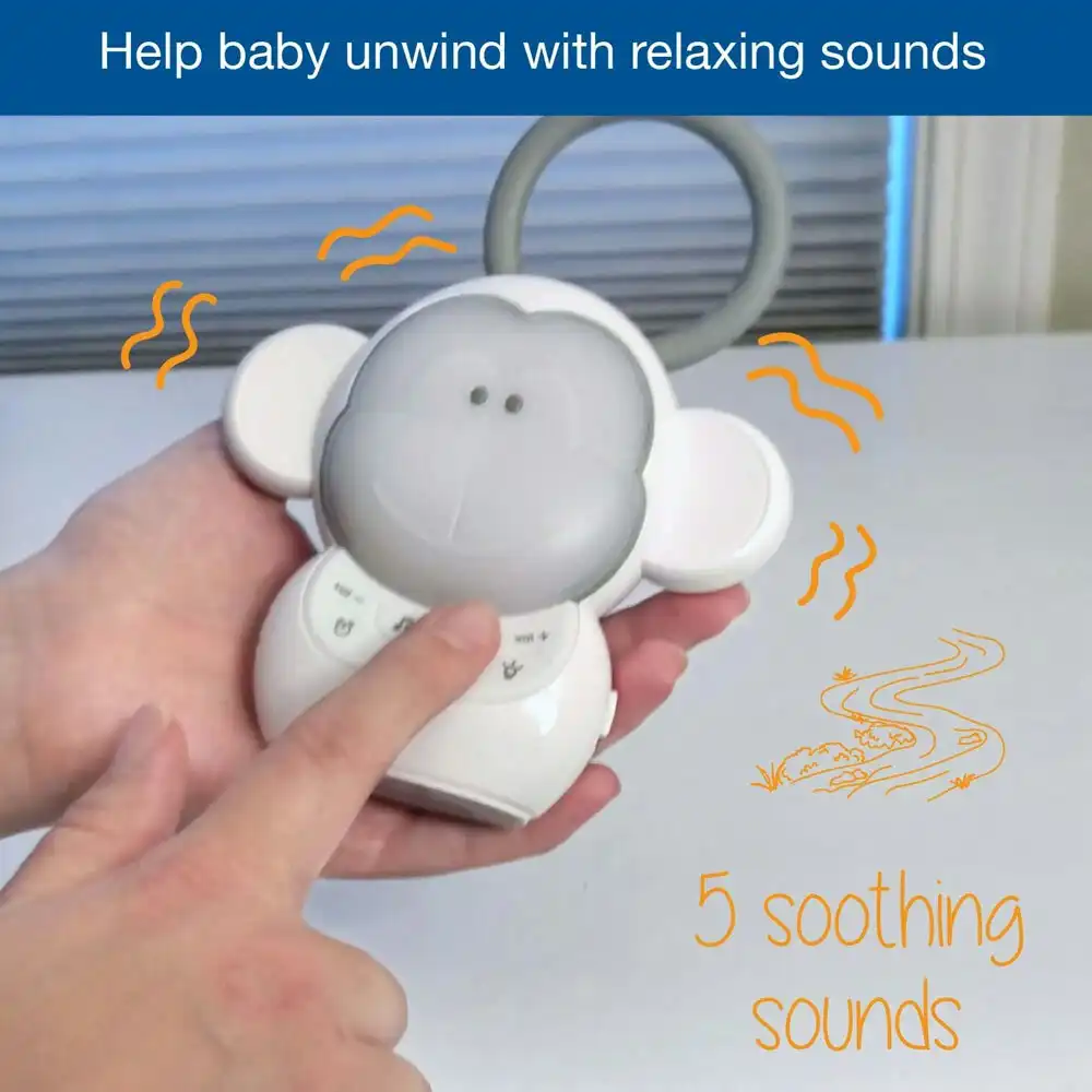 VTech Safe & Sound Portable Baby/Nursery Soother Sleeping Aid w/ Music/Lullabies