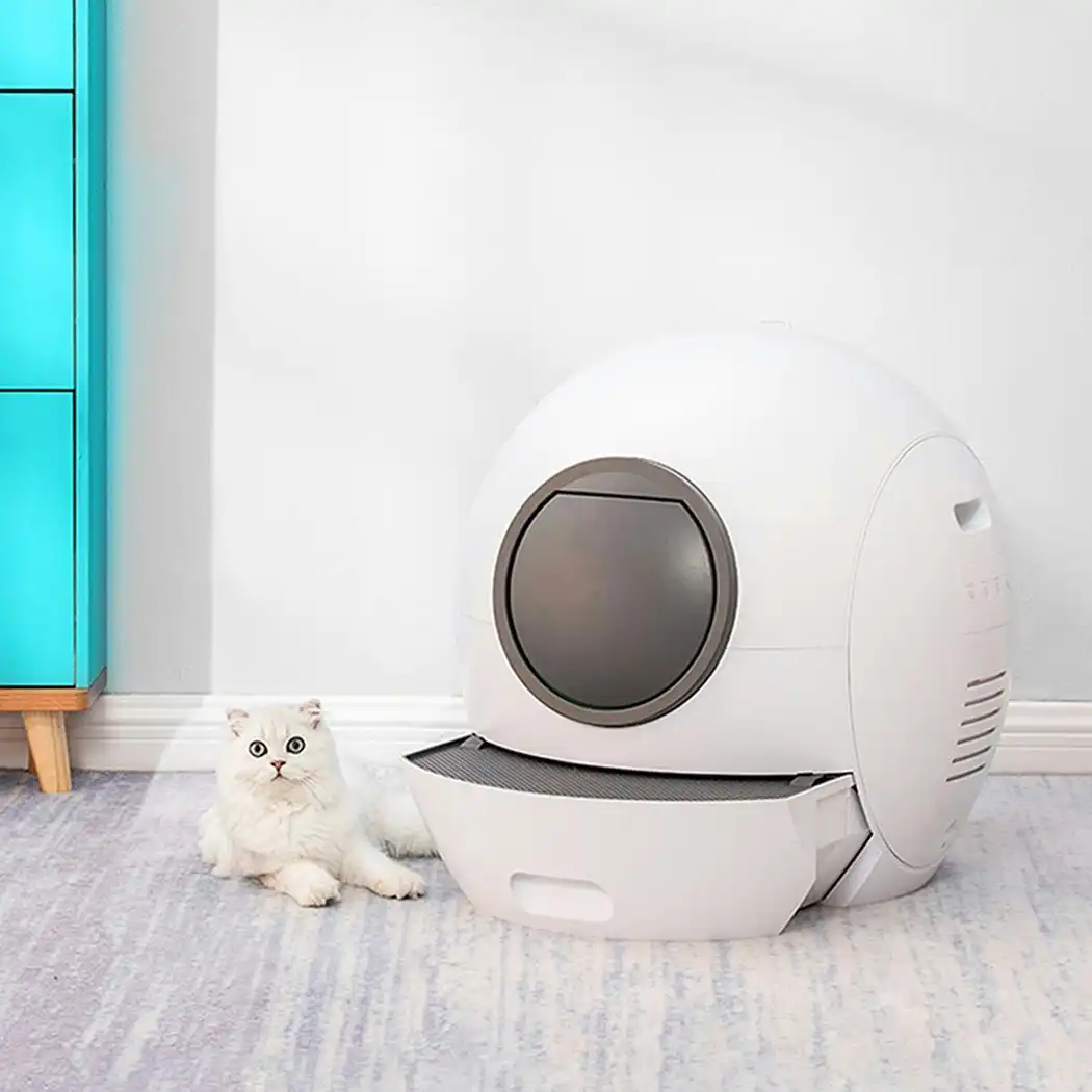Pawz Automatic Smart Robot Cat Litter Box Self-Cleaning Enclosed Kitty Toilet
