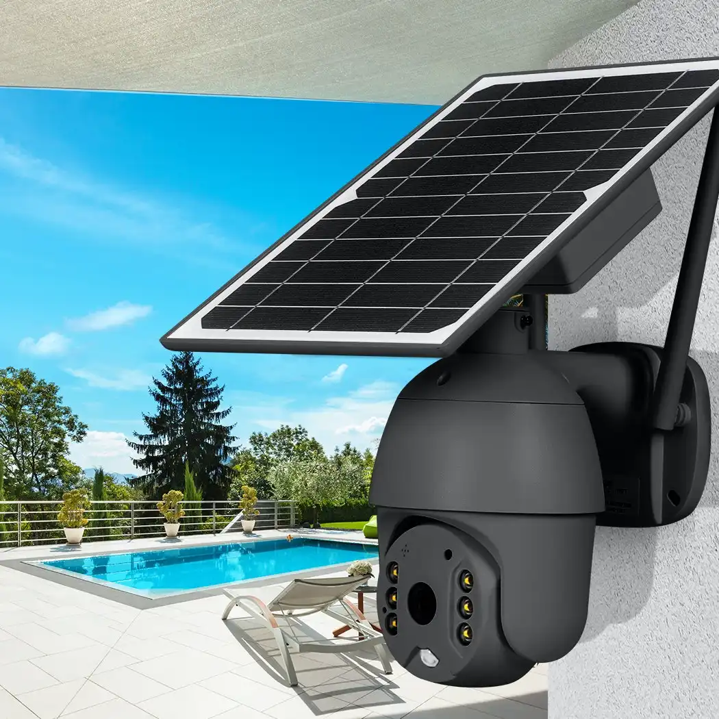 Traderight Group  Solar Wifi Security Camera System Wireless Outdoor 1080P Motion Detection IP65