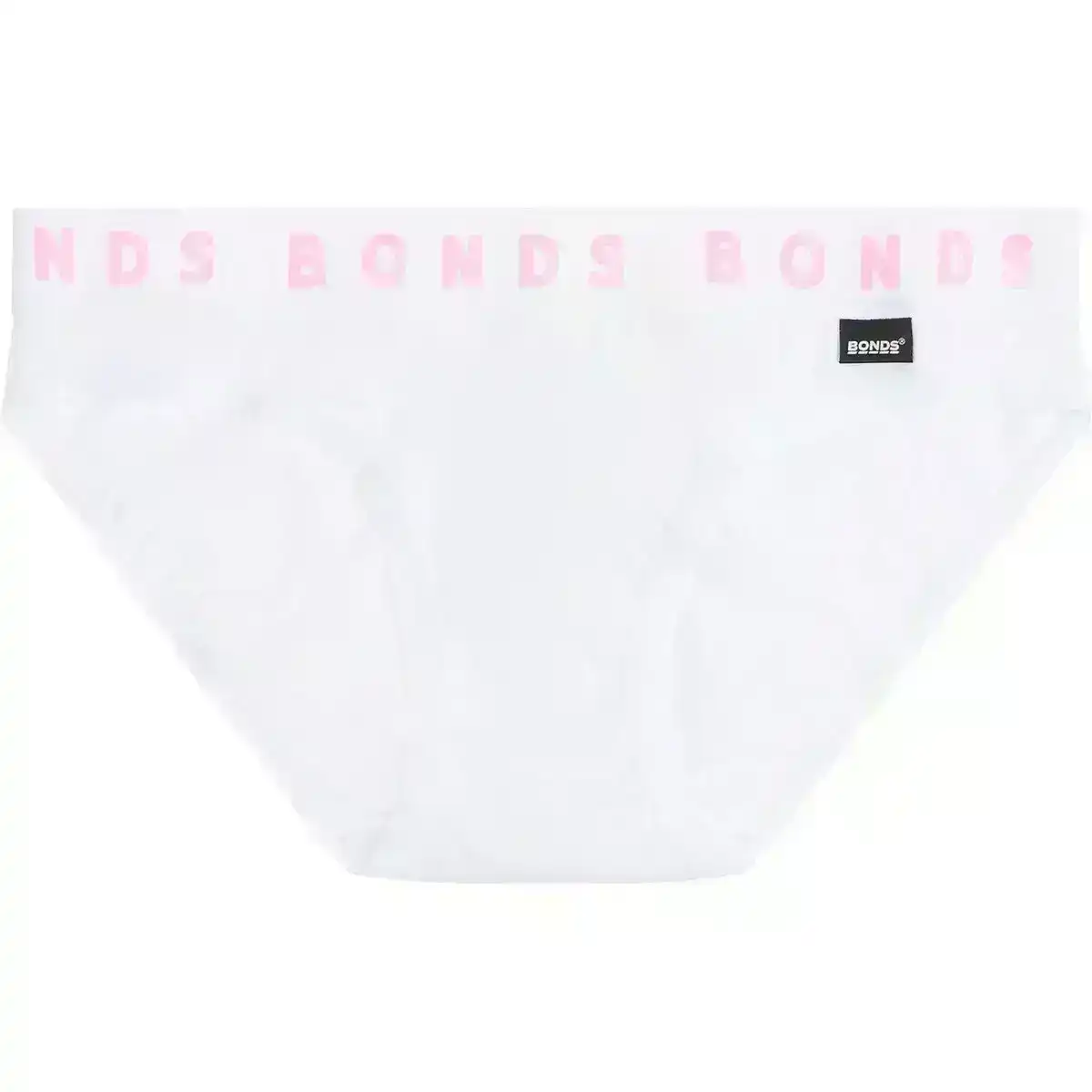 1 x Bonds Girls Stretchies Bikini Underwear Brief Kids Undies Knickers White