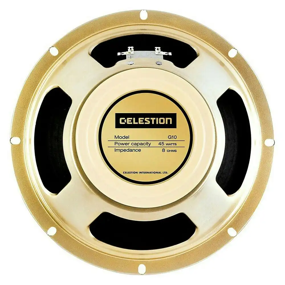 Celestion T6380 Classic Series 10"/45W Speaker 8ohm For Amplifier/Guitar Cream