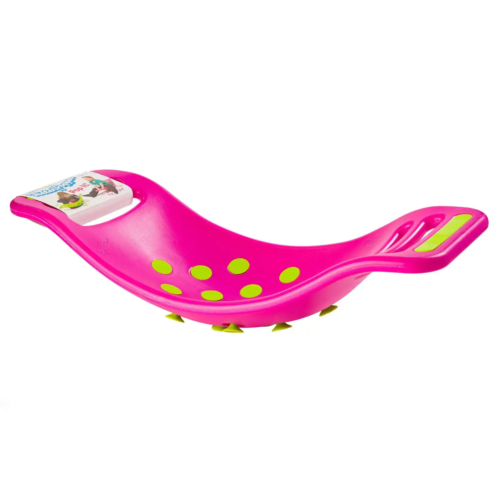 Fat Brain Toy Co. 71cm Teeter Popper Kids Balance Toy/Rocking Seat 3y+ Pink