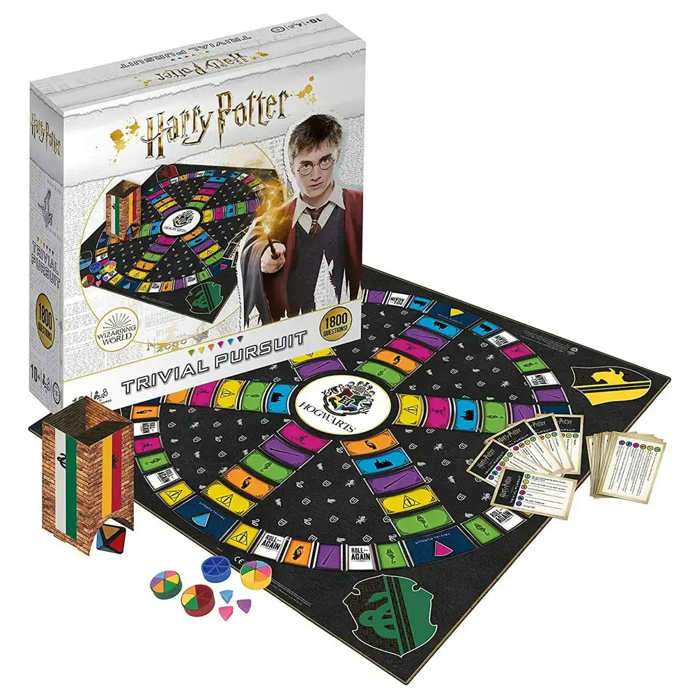 Harry Potter Ultimate Trivial Pursuit Card 1800 Questions 10y+ Family/Kids/Adult