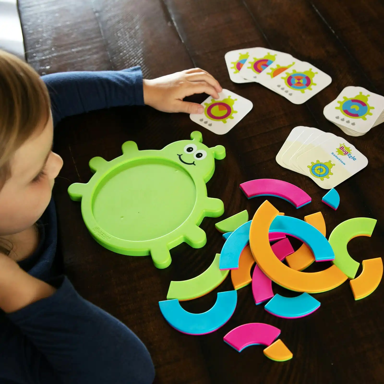Fat Brain Toy Co Bugzzle Kids/Toddler 3y+ Educational Animal Bug Puzzle Toy Game