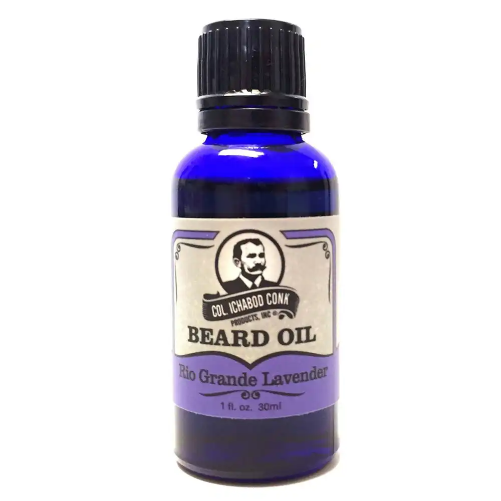 Colonel Conk 30ml Rio Grande Natural Beard Oil Softens/Conditions Skin Lavender