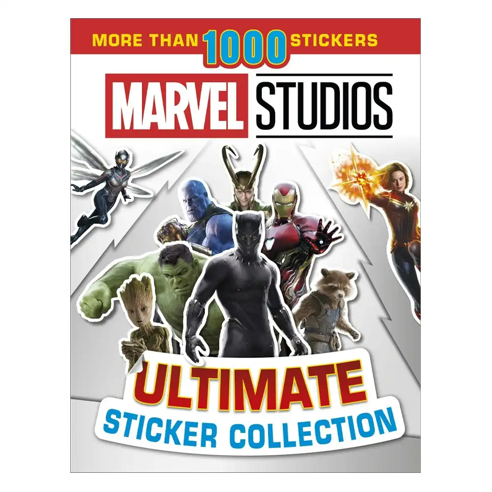 Marvel Studios Ultimate Sticker Collection Paperback Book Kids Collectable