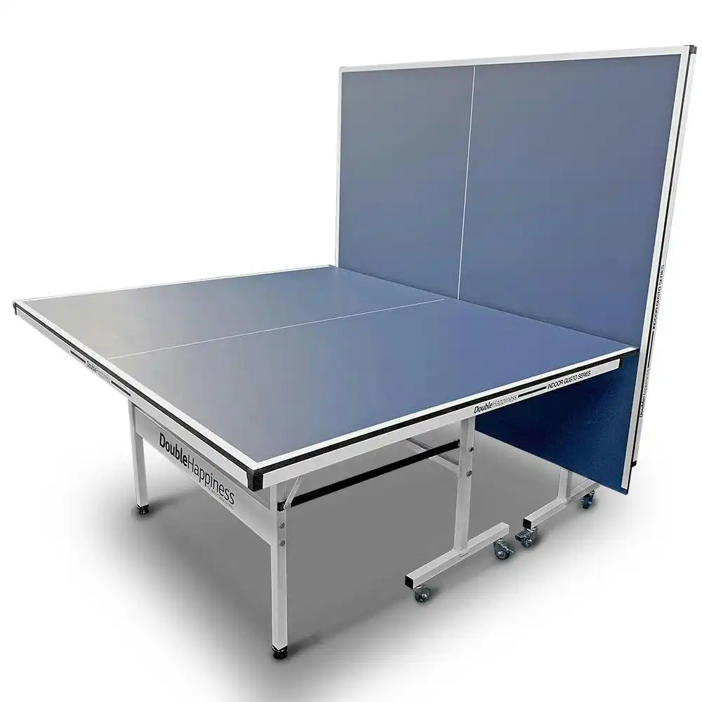 Double Happiness Indoor Premium 160 Table Tennis Ping Pong Table with Free Accessories Package
