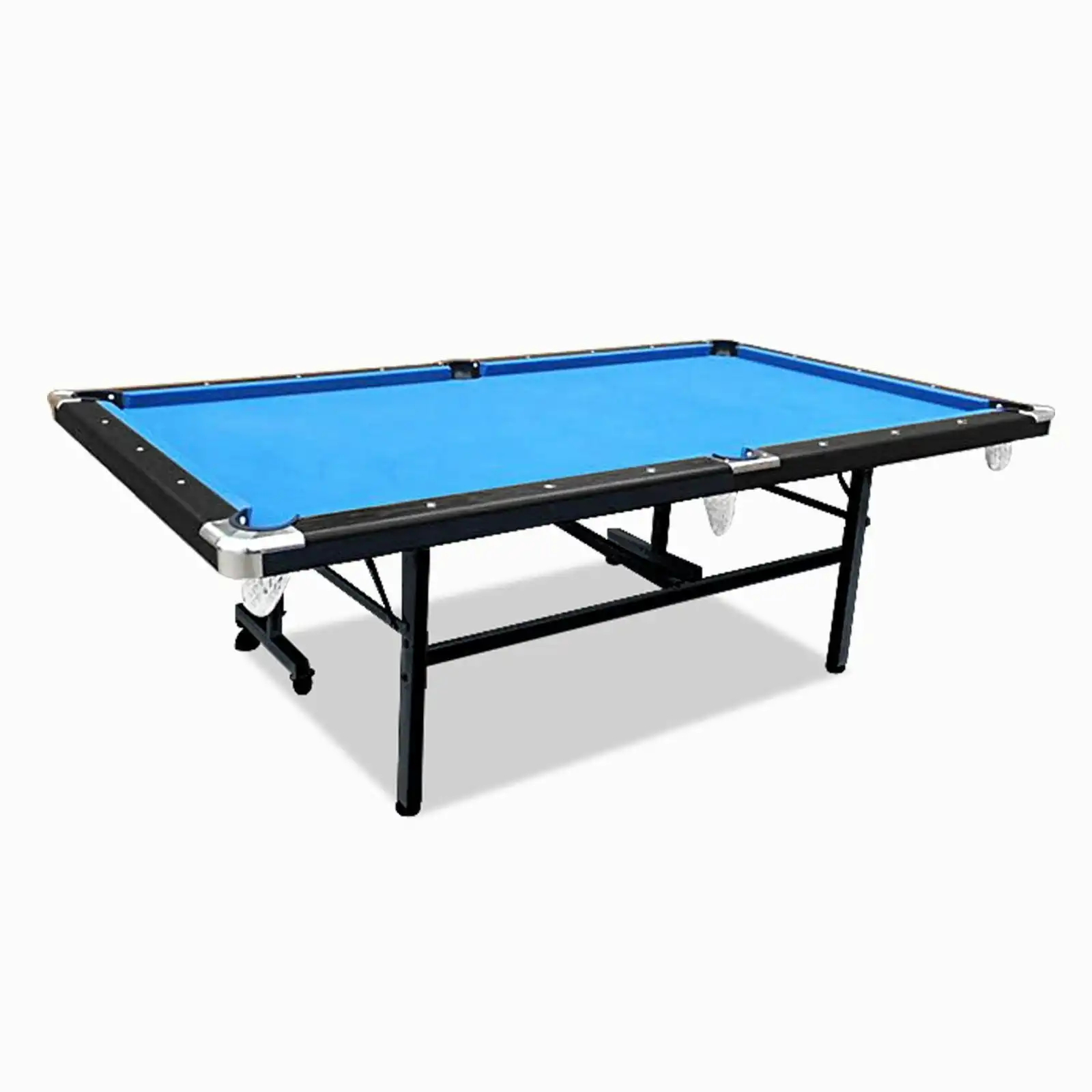 MACE 7FT Foldable Pool Table Billiard Table Free Accessory for Small Room