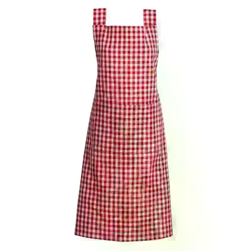 Rans Gingham Red Apron