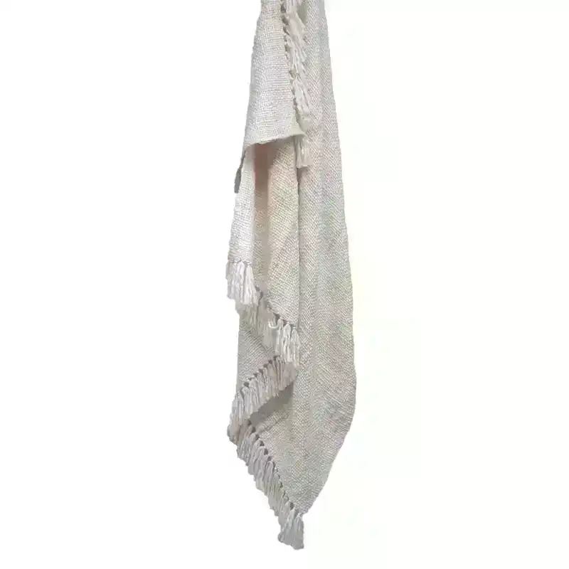 Knitted Oslo Natural Beauty Throw Rug