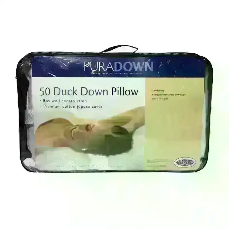 Puradown 50% Duck Down Chamber Pillow
