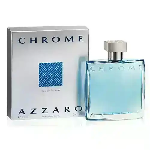 Chrome 100ml EDT Spray For Men By Azzaro