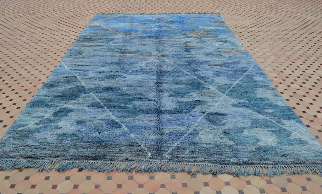 Marrakech Bliss Moroccan Hassira Carpet