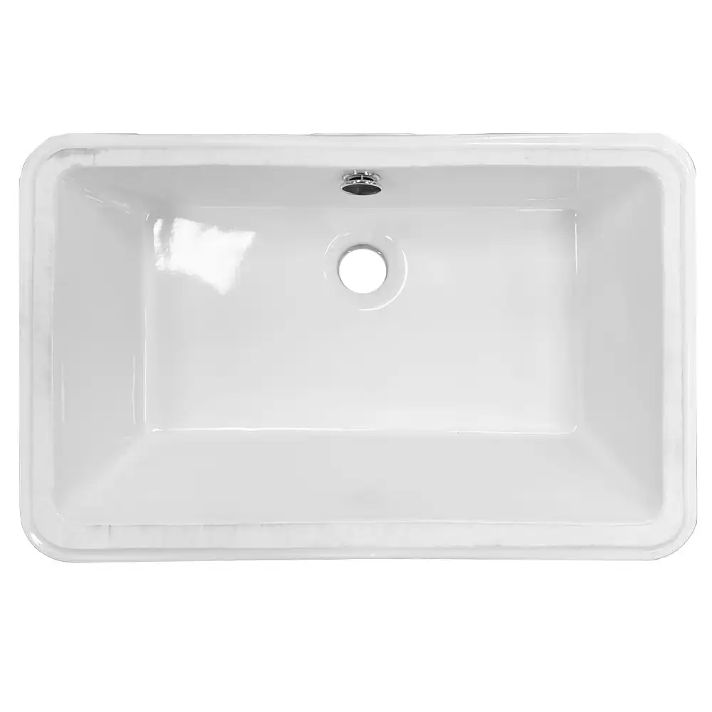 Ceramica Althea Enjoy Bathroom Ceramic Undercounter Sink/Basin WHT 52.5cm 300720