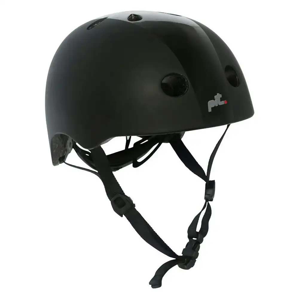 Pit Bicycle/Bike/Sports Inlaid Strap Helmet Large/X-Large 54-58cm Matte Black