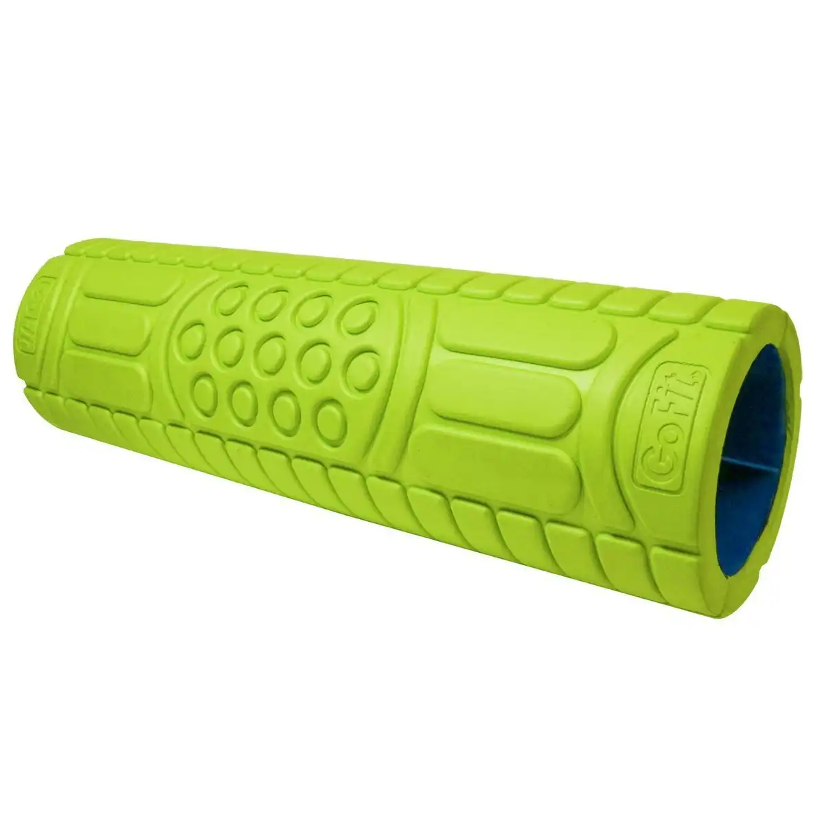 Gofit 45.7cm Sports Gym Fitness/Muscle Massage Recovery Massager/Roller Green