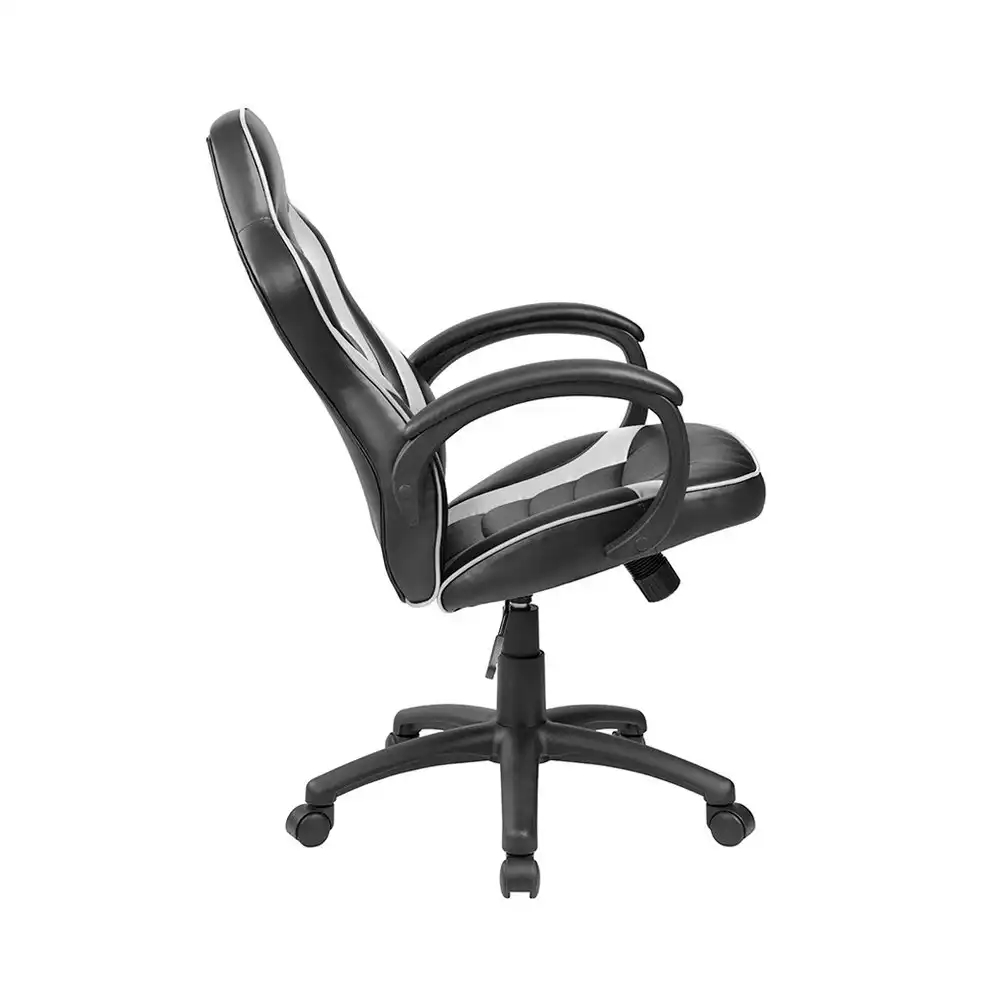 Pure Acoustics Black/Grey Spider X Gaming/Office Swivel Chair Tiltable