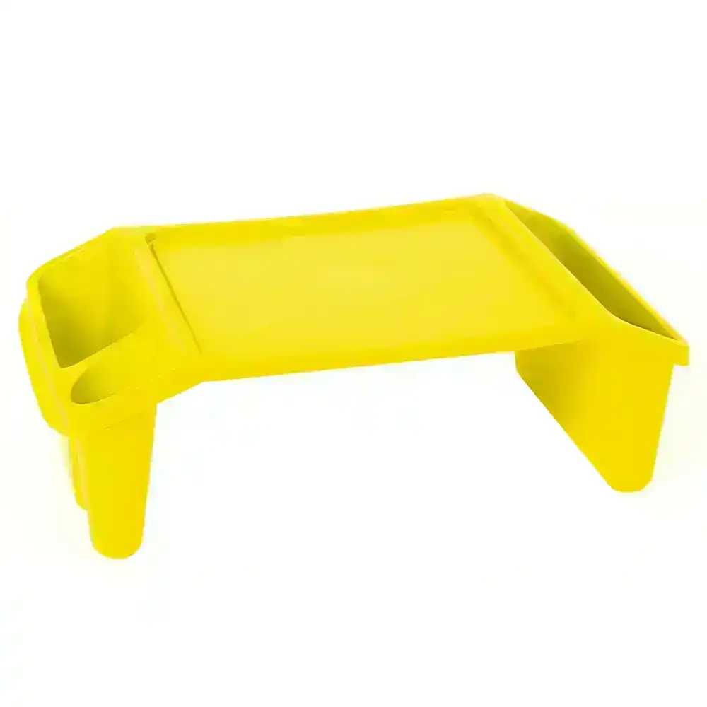 Tuff Play 56x36cm Learner Kids Lap Table Children Desk 3y+ w/ Cup Holder Yellow