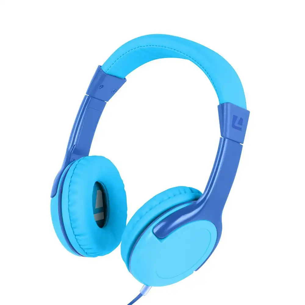 Liquid Ears Volume Limited Headphones w/3.5mm for Kids Music/Gaming 3+ Astronaut