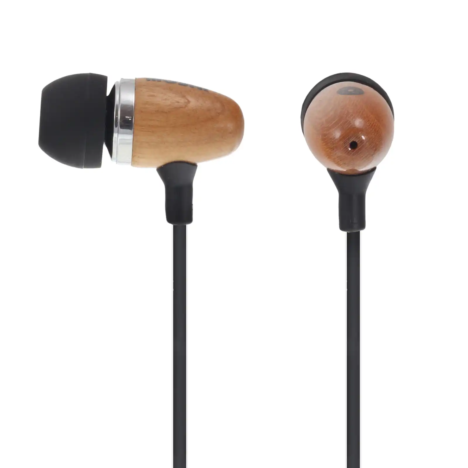 Moki Headphones Noise Isolation Buds Retro 3.5mm Earphones for iPhone/Android
