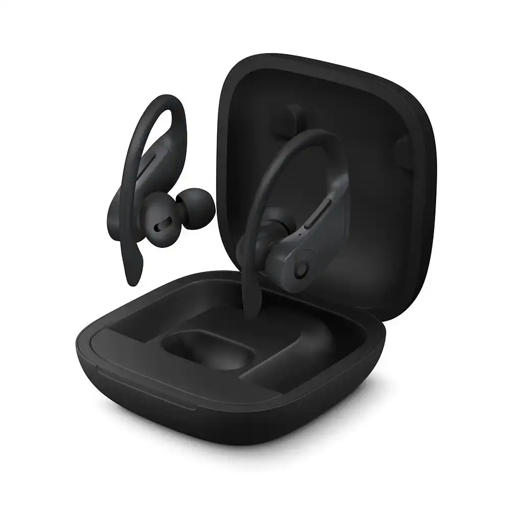 Powerbeats Pro Wireless Earhook Bluetooth Rechargeable Headphones w/Case Black