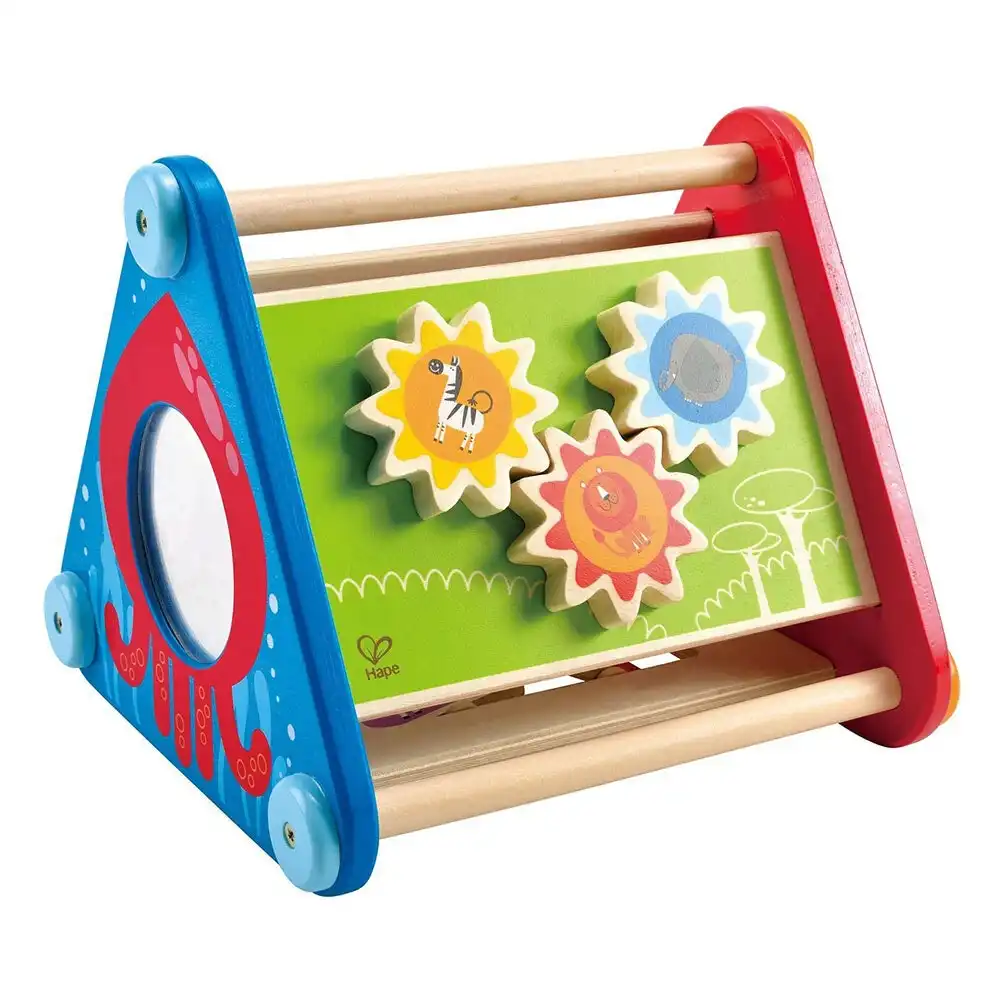Hape Take-Along 25cm Educational/Activity Box Wooden Toy Kids/Baby/Infant 10m+