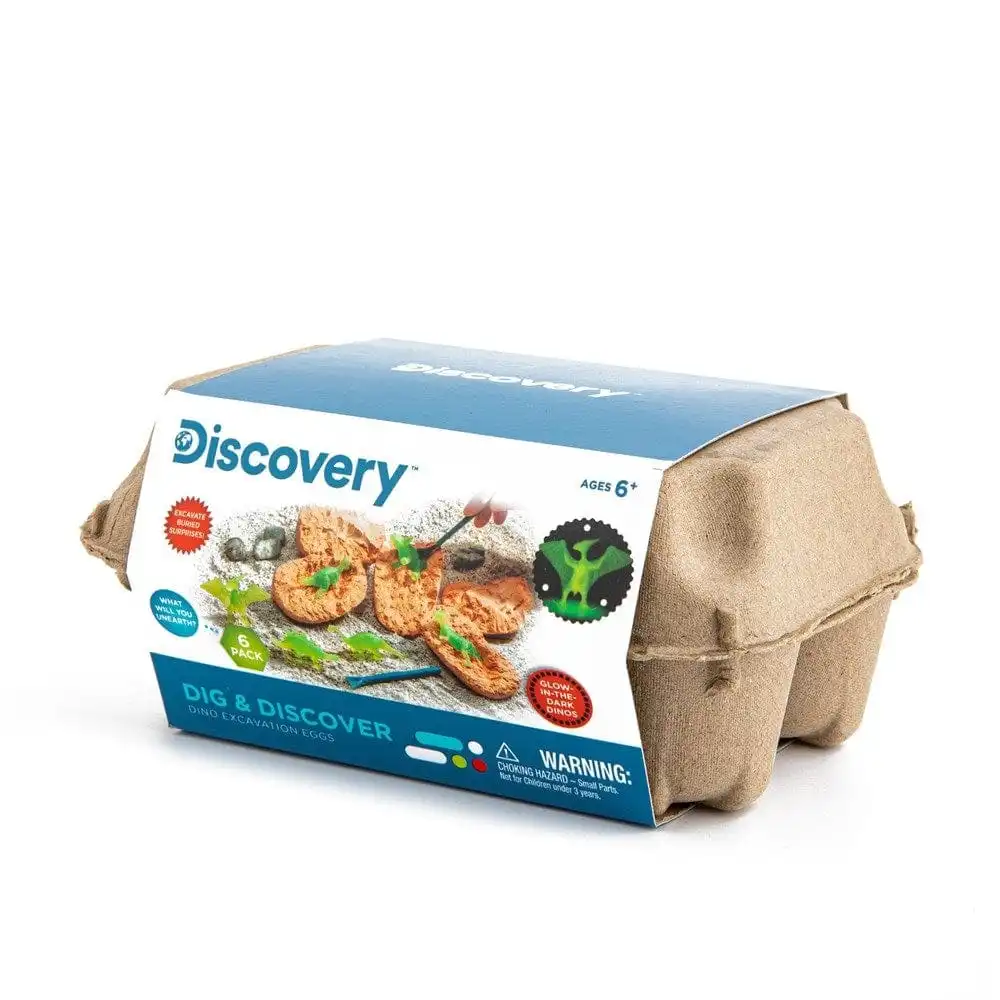 Discovery Kids Dinosaur Egg Crate - 6 Pack