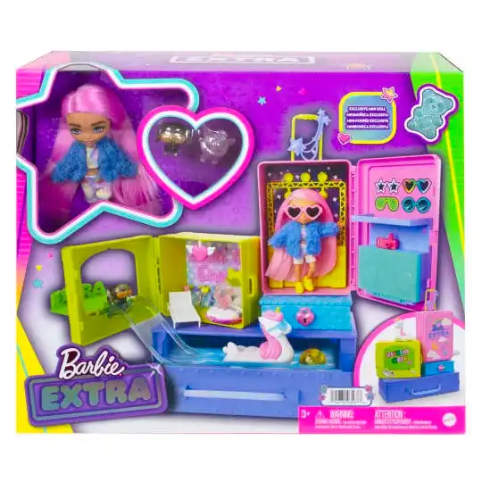 Barbie Extra Pets & Minis Playset with Accessories