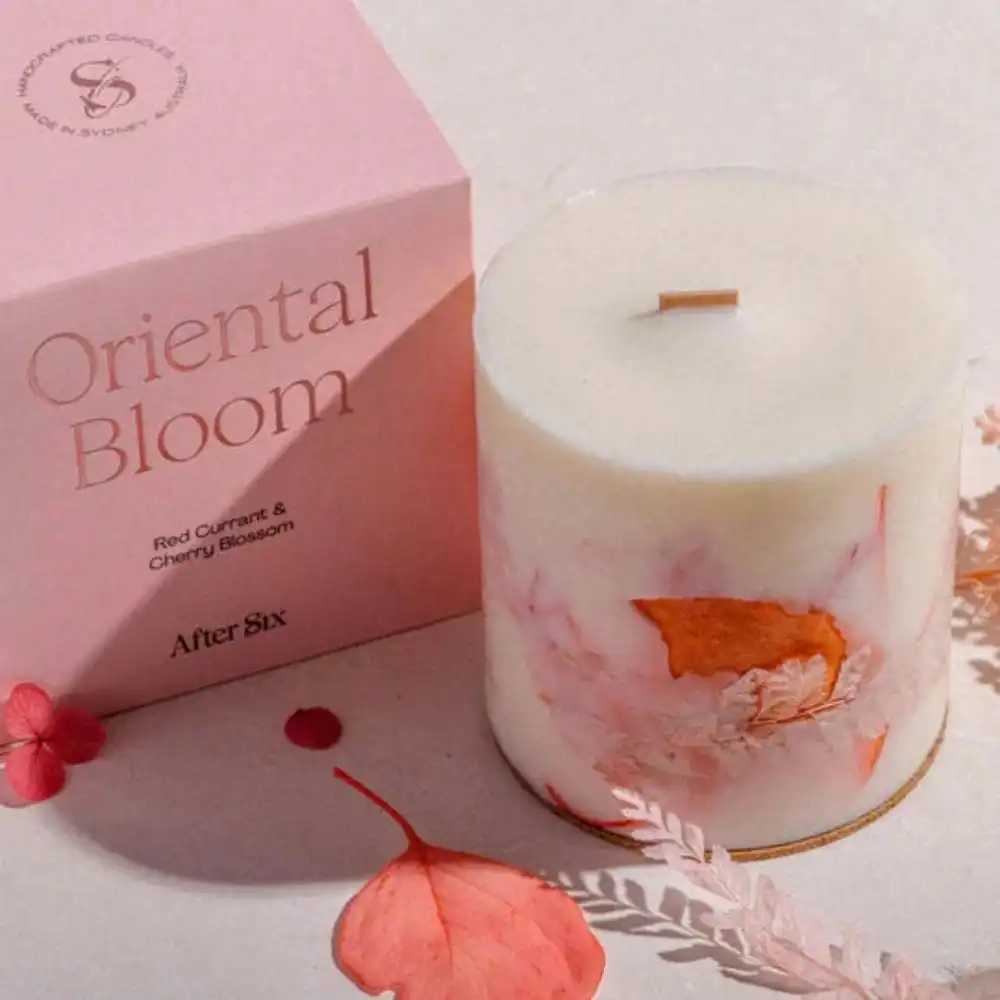 After Six Candle - Oriental Bloom