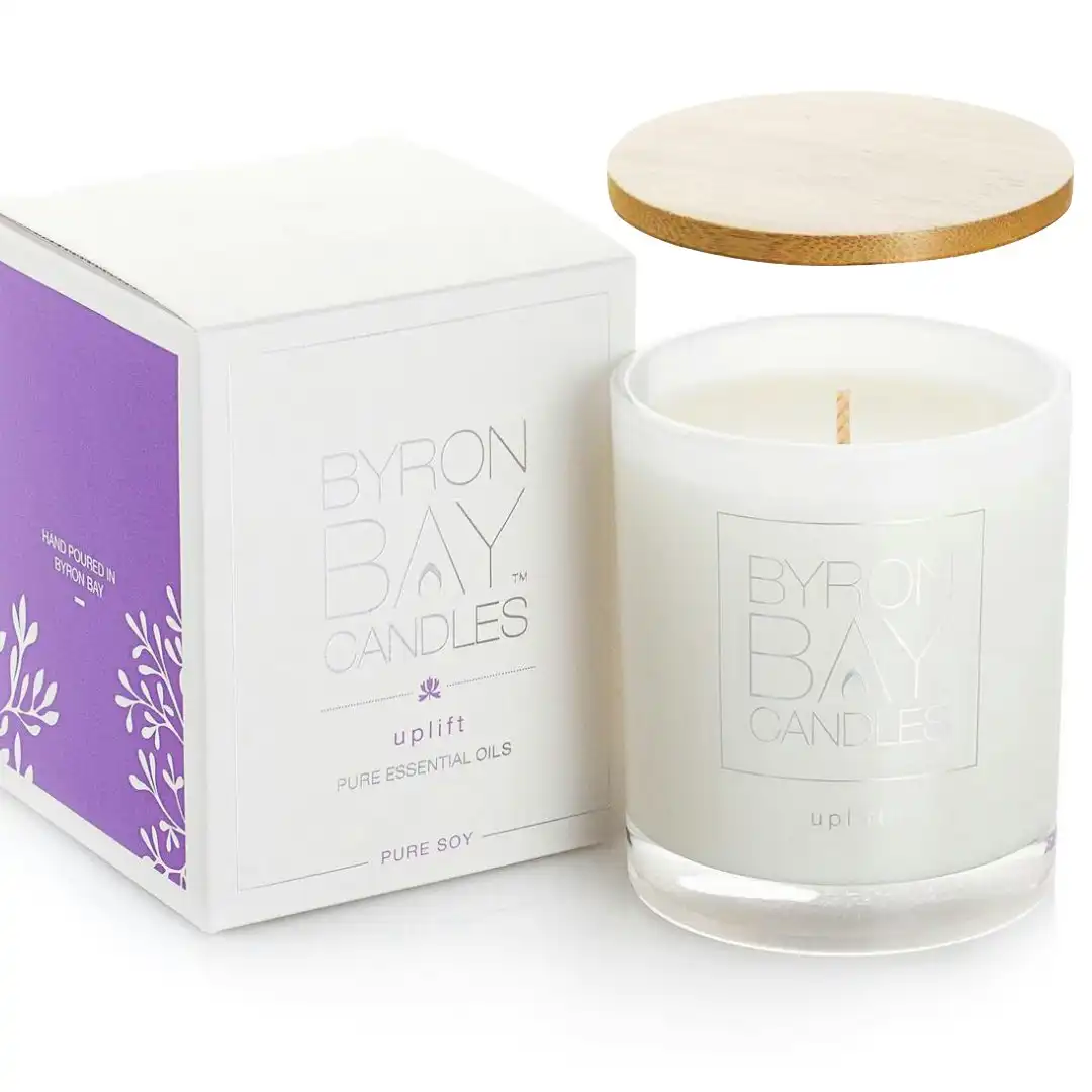 Byron Bay | Uplift - Large 50 Hour Pure Soy Candle