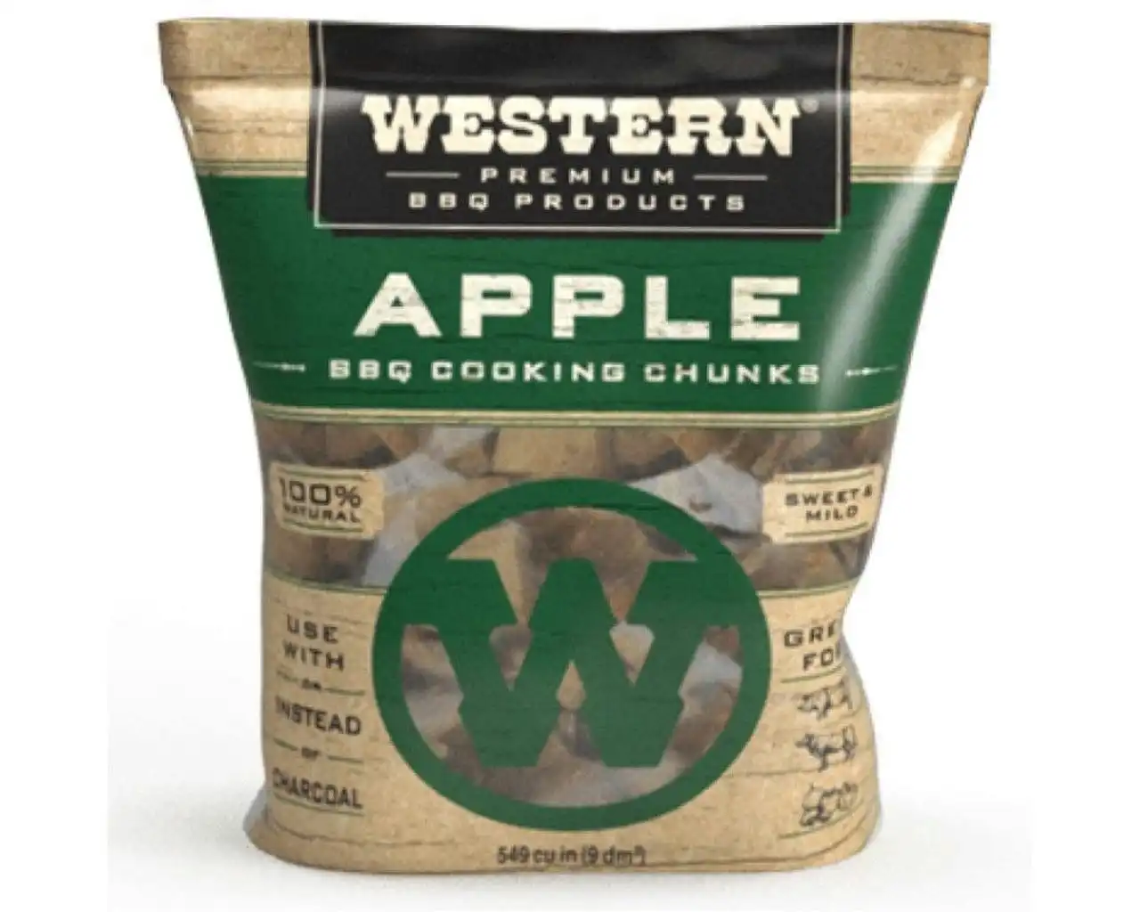 Western Premium Smoking Wood Chunks - Apple