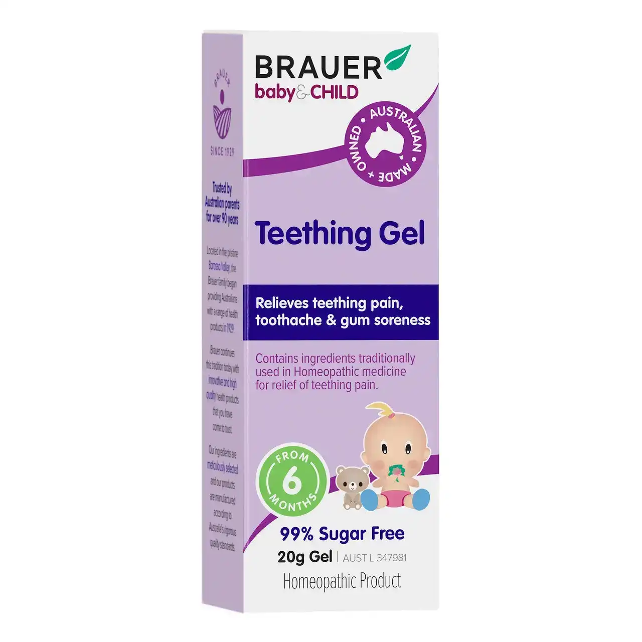Brauer Baby &amp; Child Teething Gel 20g