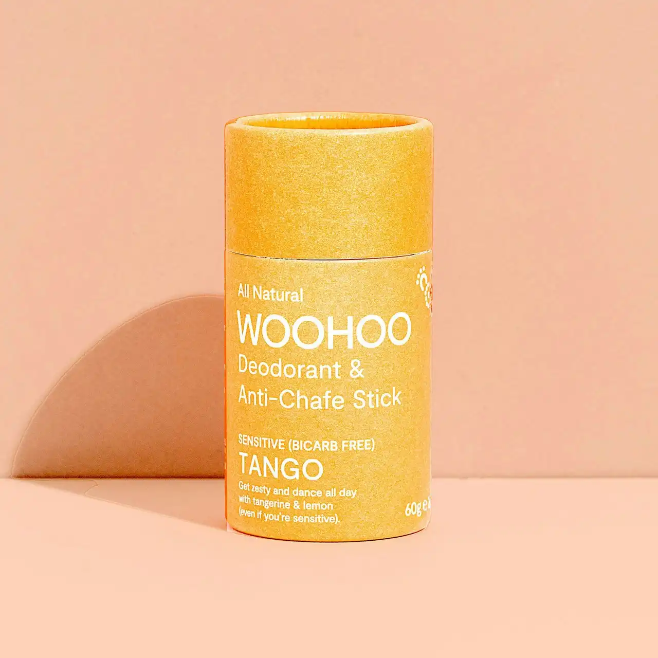 Woohoo Natural Deodorant & Anti-Chafe Stick Tango 60g