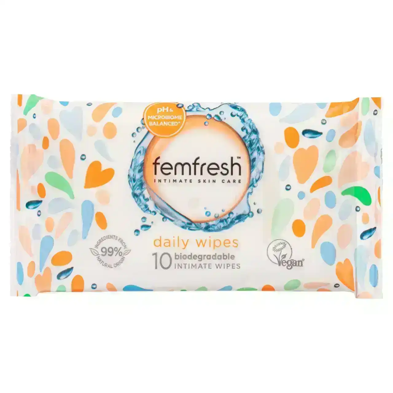 femfresh(TM) Daily Intimate Wipes 10 Pack