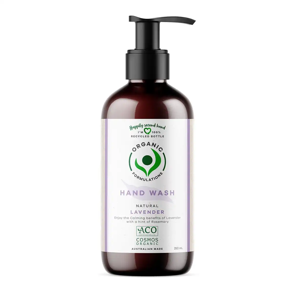 Organic Formulations Natural Lavender Hand Wash 250ml