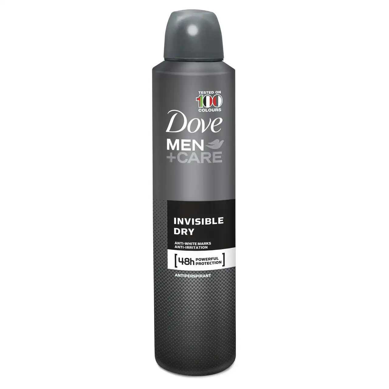 Dove Men+Care Antiperspirant Aerosol Deodorant Invisible Dry Helps fight sweat and odour for up to 48 hours 254ml 1