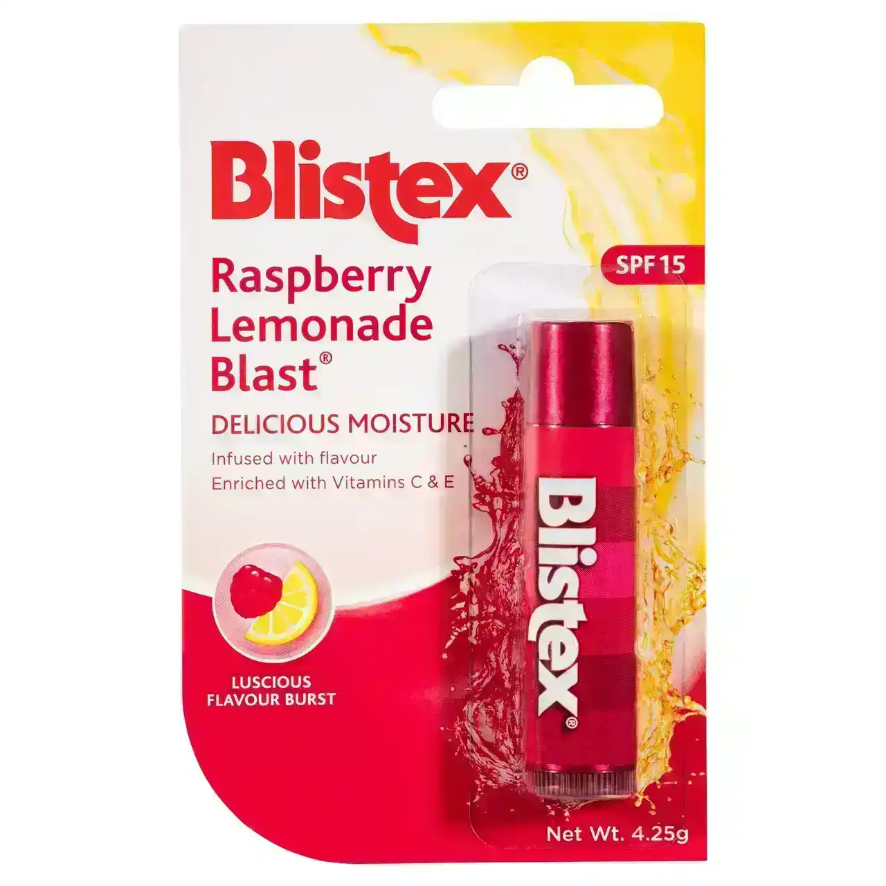 Blistex Raspberry Lemonade Blast SPF15 4.25g