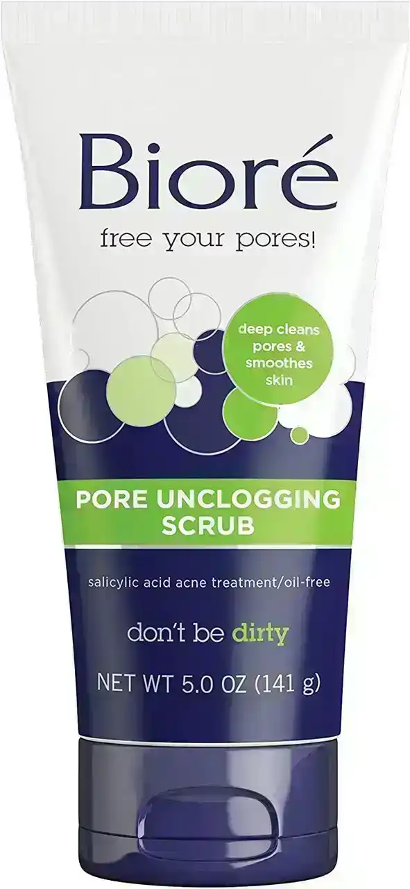 Biore Pore Unclogging Scrub Deep Cleansing 135ml
